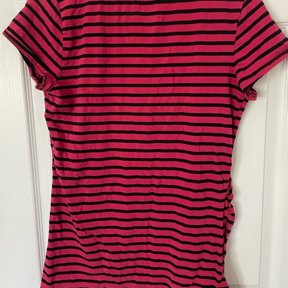 Motherhood maternity tshirt striped top medium - Picture 3 of 4